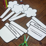 Printable Kindness Craft for Kids | Flowerpot Template | Write Kind Acts | Kid Craft | Christian or Classroom Use — preview 4