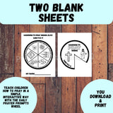Learning to Pray Prompts Wheel | Christian Kids Prayer Craft | Bible Activity for Sunday School & Homeschool — preview 3