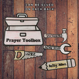 Christian Prayer Tools Paper Craft for Kids | Prayer Prompt Basket Printable | Sunday School Activity | Toolbox Craft — preview 2