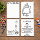 Bible Craft Printable | Sunday School Printable | Bible Activity | VBS Kids Craft | Christian Coloring Cut and Paste Activity — preview 7