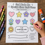 Noah’s Ark Animal Match Craft Printable, Bible Story Cut and Paste Activity, Sunday School Noah’s Ark Craft, VBS Animal Matching Worksheet — preview 4