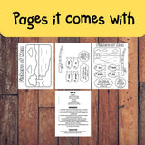 Fishers of Men Bible Craft Printable, Sunday School Craft, Jesus Calls Disciples Kids Craft, VBS Bible Activity, Christian Craft — preview 5