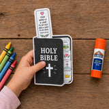 Build a Bible Craft Printable | Bible Booklet Craft for Kids | Sunday School Activity | VBS Bible Craft | Christian Kids Printable — preview 1