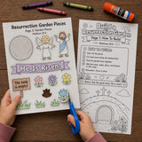 He is Risen Craft Printable | He Is Risen Easter Bible Craft | Empty Tomb Sunday School Activity | Kids Craft — preview 3