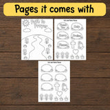 Path to Prayer Craft | Prayer Activity for Kids | Sunday School Printable | Christian Cut and Paste Craft | Bible Craft for Kids — preview 6