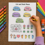 Path to kindness | Path to Prayer Printable | Sunday School Activity | Bible Craft for Kids | Cut and Paste Craft | Prayer Activity — preview 4