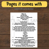 Build a Prayer Sandwich Craft | Christian Prayer Activity for Kids | Sunday School Bible Craft | Preschool Church Printable — preview 7