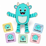 Pocket Feelings Buddy Printable Craft: Preschool SEL Emotion Cards & Calm Corner Activity — preview 3