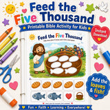 My First Church Quiet Book | Christian Busy Book for Kids | Printable Bible Activities | Sunday School Activity Binder | Church Quiet Bag — preview 7