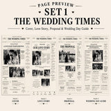 Wedding Newspaper Template — preview 3
