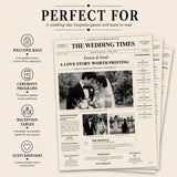 Wedding Newspaper Template — preview 8
