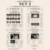 Wedding Newspaper Template — preview 4