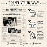 Wedding Newspaper Template — preview 9
