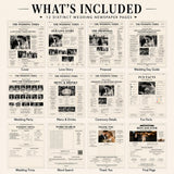 Wedding Newspaper Template — preview 2