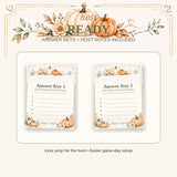 Fall Baby Shower Games Bundle — preview 7
