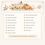 Fall Baby Shower Games Bundle — preview 2