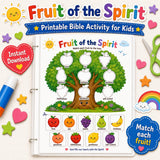 My First Church Quiet Book | Christian Busy Book for Kids | Printable Bible Activities | Sunday School Activity Binder | Church Quiet Bag — preview 8