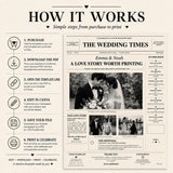 Wedding Newspaper Template — preview 7