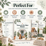 Editable House & Pet Sitter Binder — preview 9