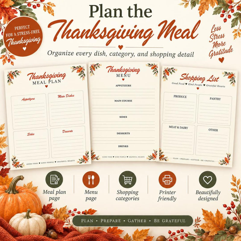 Thanksgiving Host Planner — preview 2
