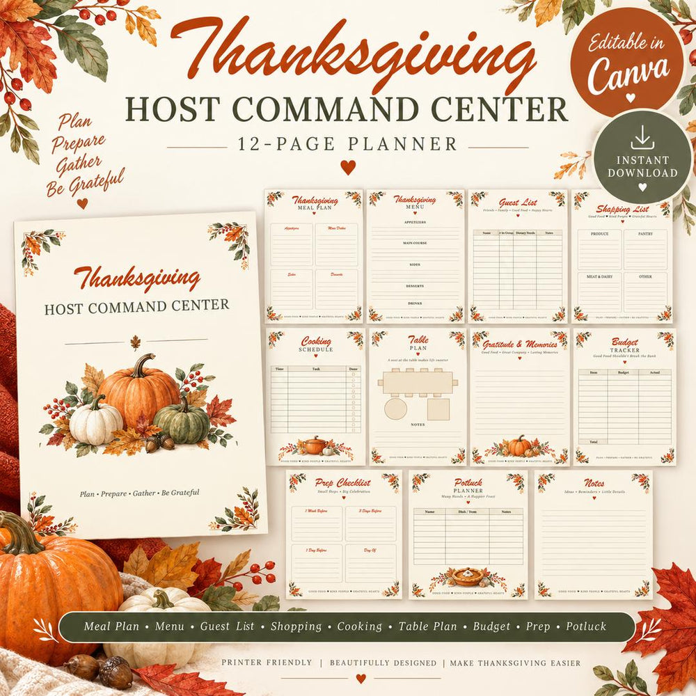 Thanksgiving Host Planner — preview 1