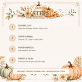 Fall Baby Shower Games Bundle — preview 8