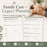 200-Page Emergency Binder & End of Life Planner — preview 7