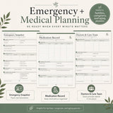 200-Page Emergency Binder & End of Life Planner — preview 4