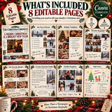 Editable Christmas Family Newspaper Template — preview 4