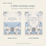 A Little Snowflake - Animated Baby Shower Invitation — preview 2