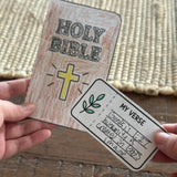 Build a Bible Craft Printable | Bible Booklet Craft for Kids | Sunday School Activity | VBS Bible Craft | Christian Kids Printable — preview 6