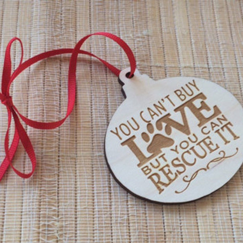 Rescue Dog Ornament - Favor Universe