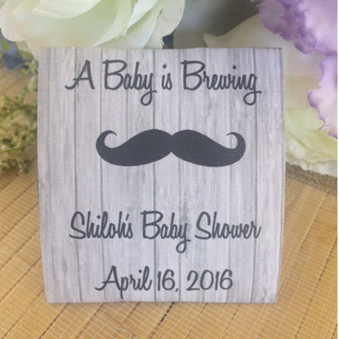 Mustache Tea Packets - Favor Universe