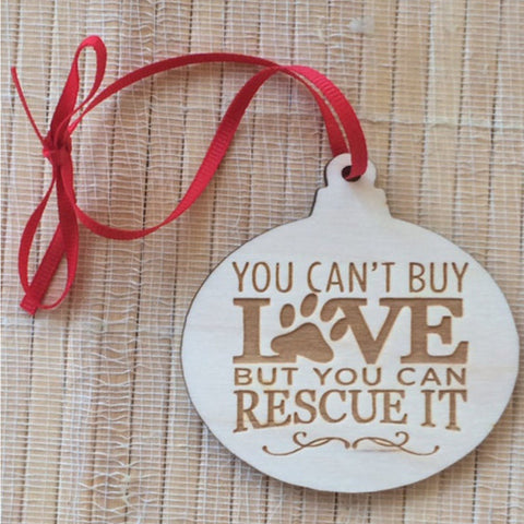 Rescue Dog Ornament - Favor Universe