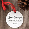 Vacation Ornament
