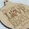 Rescue Dog Ornament - Favor Universe
