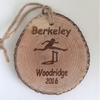 Track Teacher Ornament Gift
