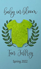 Plantable Baby Shower Seed Paper Favors with Onesie