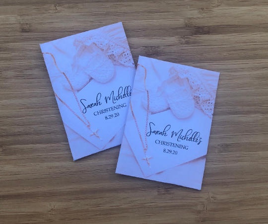 Baptism Seed Packets - Favor Universe