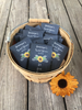 Sunflower On Black Background Seed Packets - Favor Universe