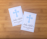 Baptism Seed Packets Cross - Favor Universe