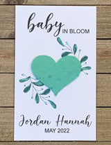 Plantable Seed Paper Baby Shower Favors
