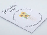 Sunflower Wedding Favors Seed Packets