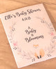 fox baby shower seed packets woodland favors