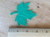 Fall plantable leaf baby shower favors