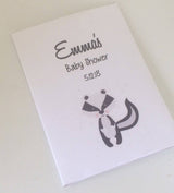 fox baby shower seed packets woodsy favors