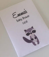 fox baby shower seed packets woodsy favors