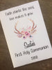 boho seed packets communion favors - Favor Universe