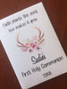 boho seed packets communion favors - Favor Universe
