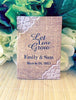 Wedding Seed Packets Rustic Favors